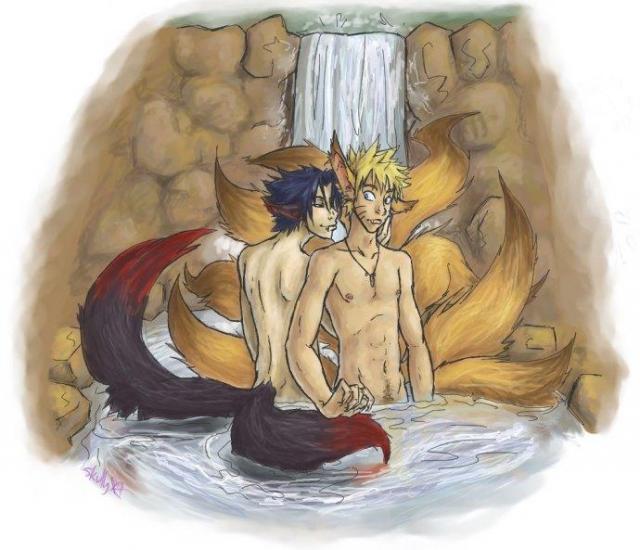 Seme Naruto and horny Sas-uke